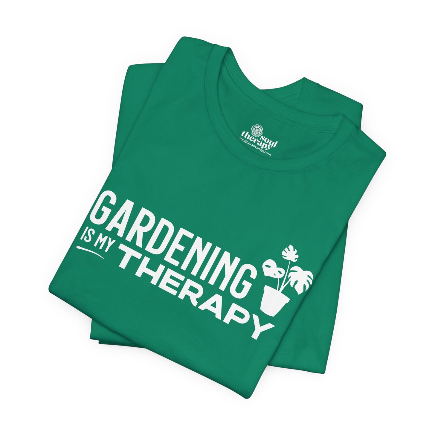 Plants Are My Therapy Tee (dark)