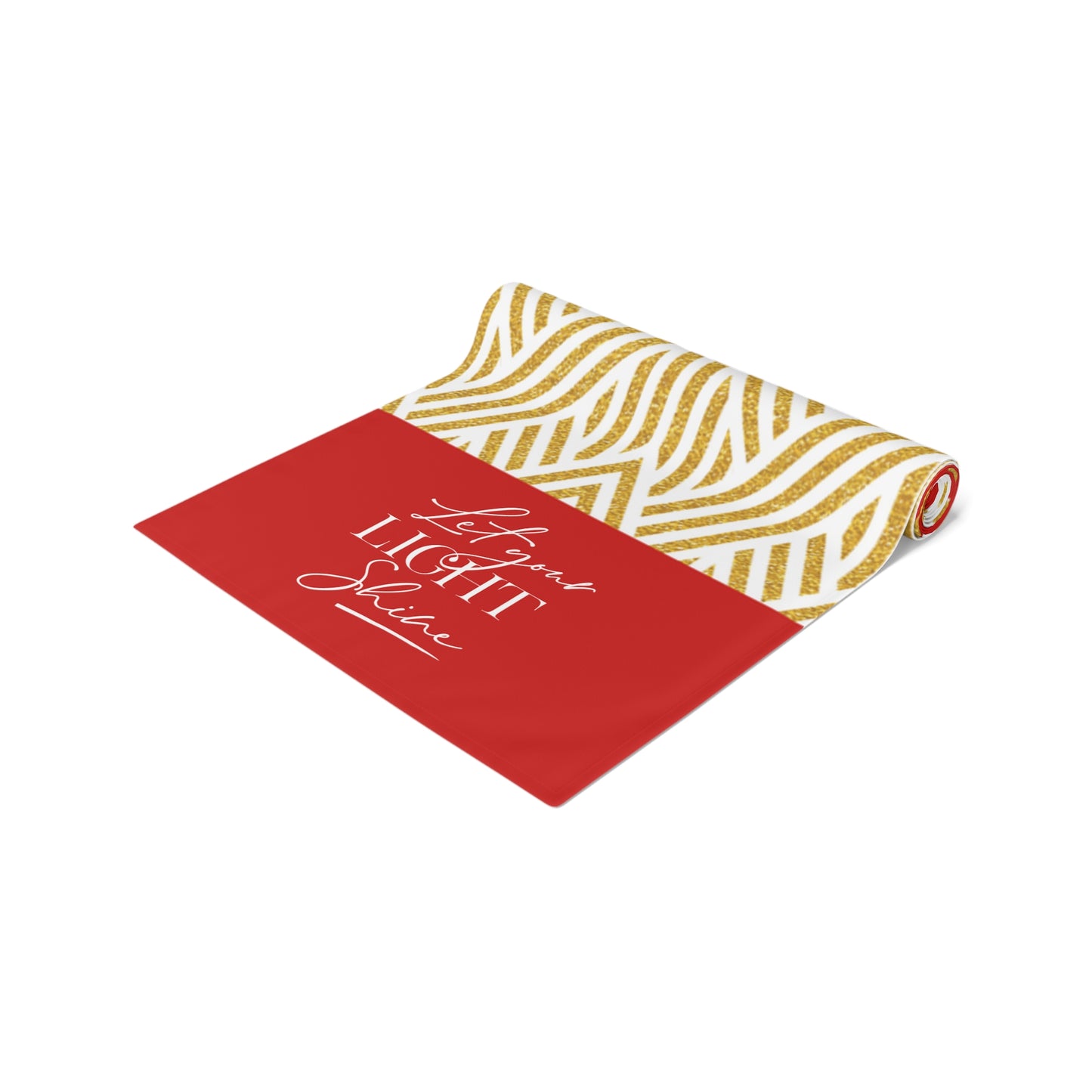 Ashanti "Let Your Light Shine" Tablerunner (red)