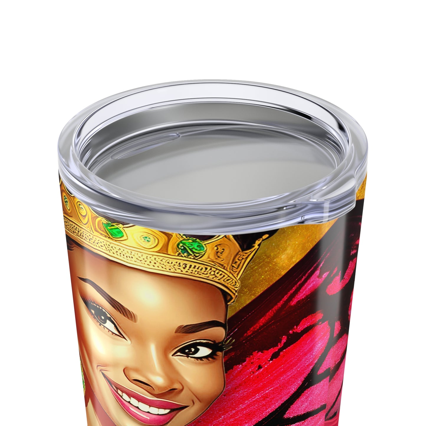 AKA-Inspired Black Butterfly Queen 20oz Tumbler