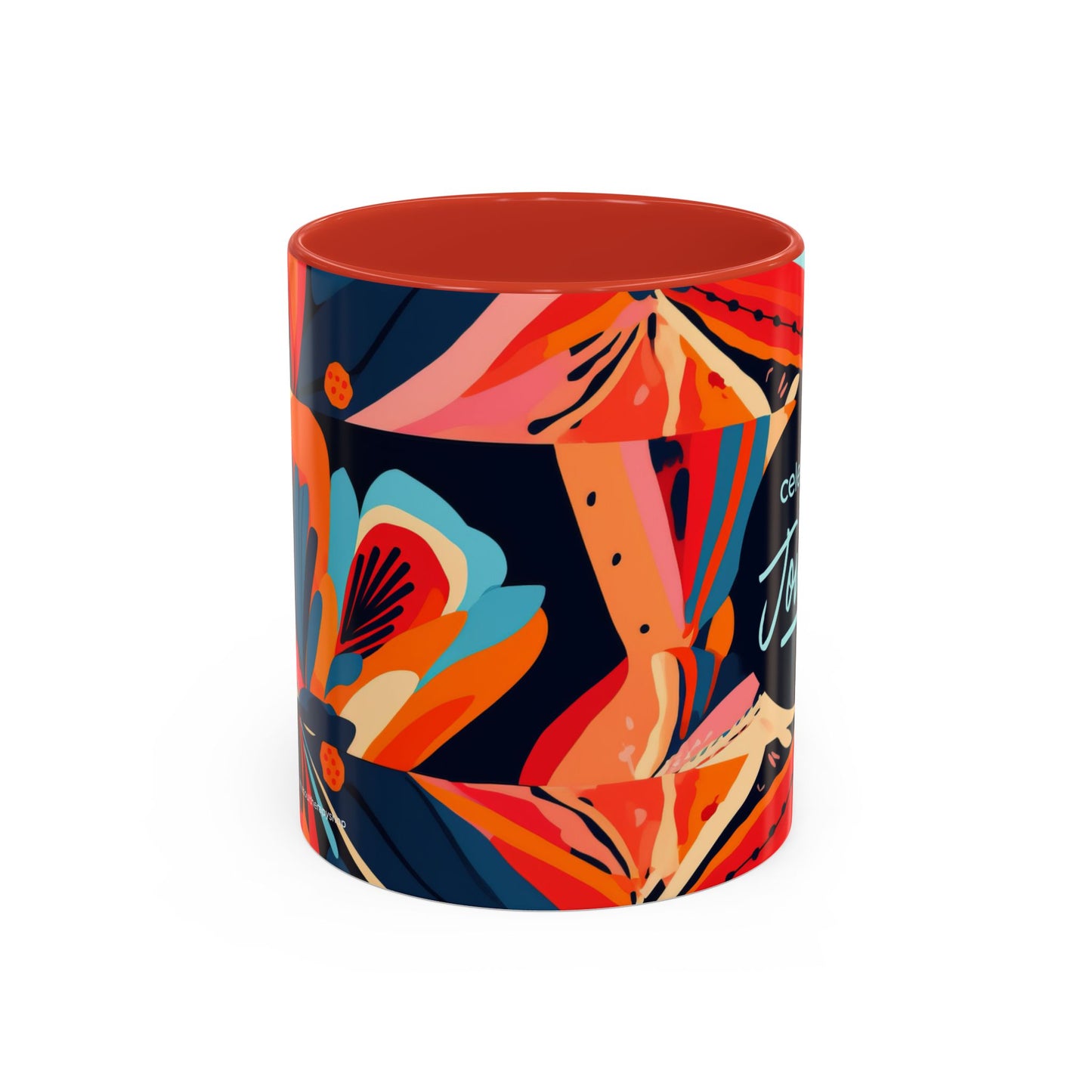 Celebrate the Journey Sanora Accent Mug