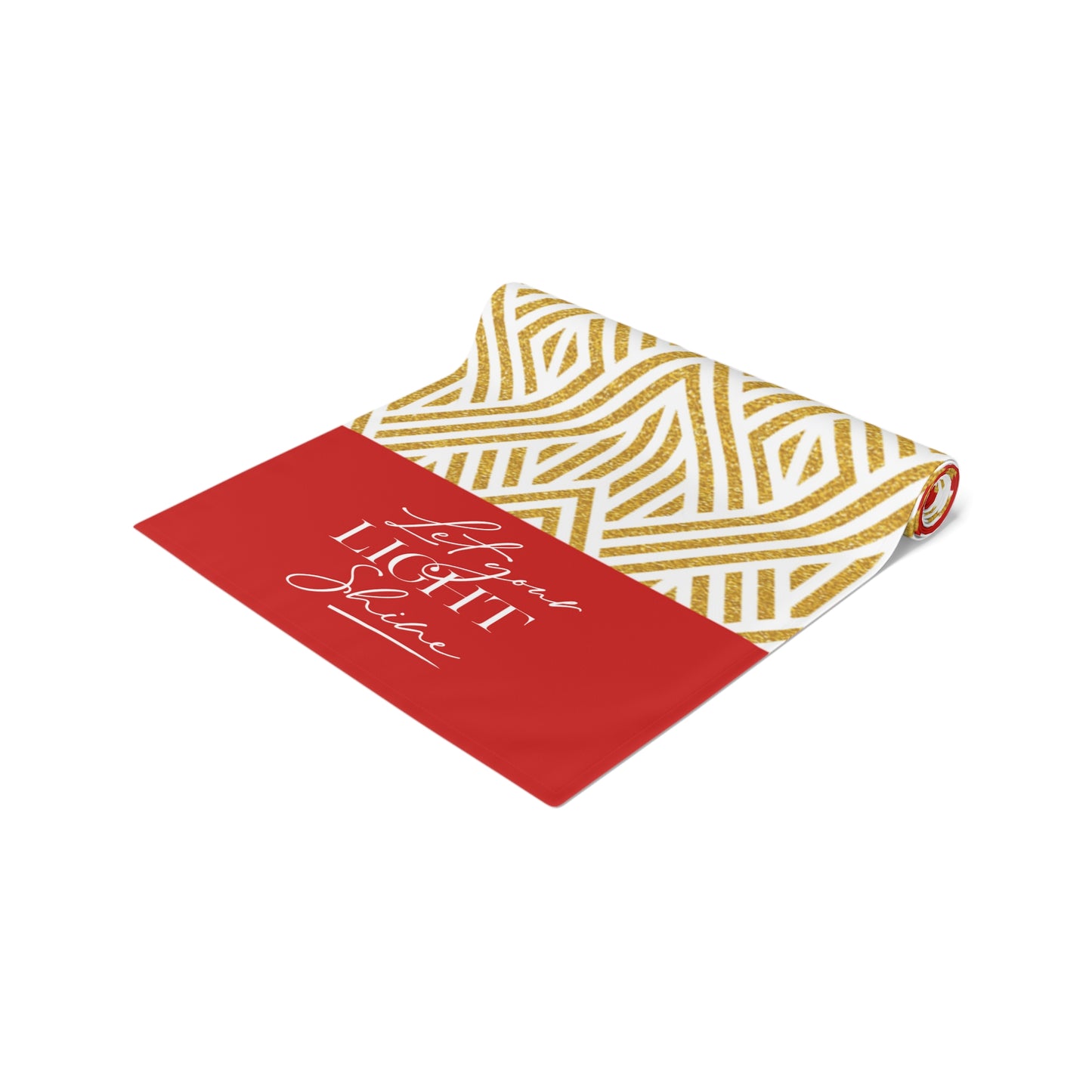 Ashanti "Let Your Light Shine" Tablerunner (red)