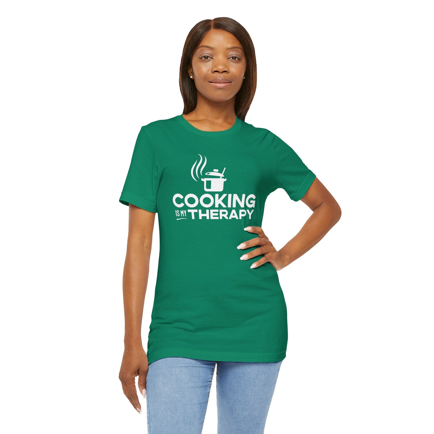 Cooking is My Therapy Tee