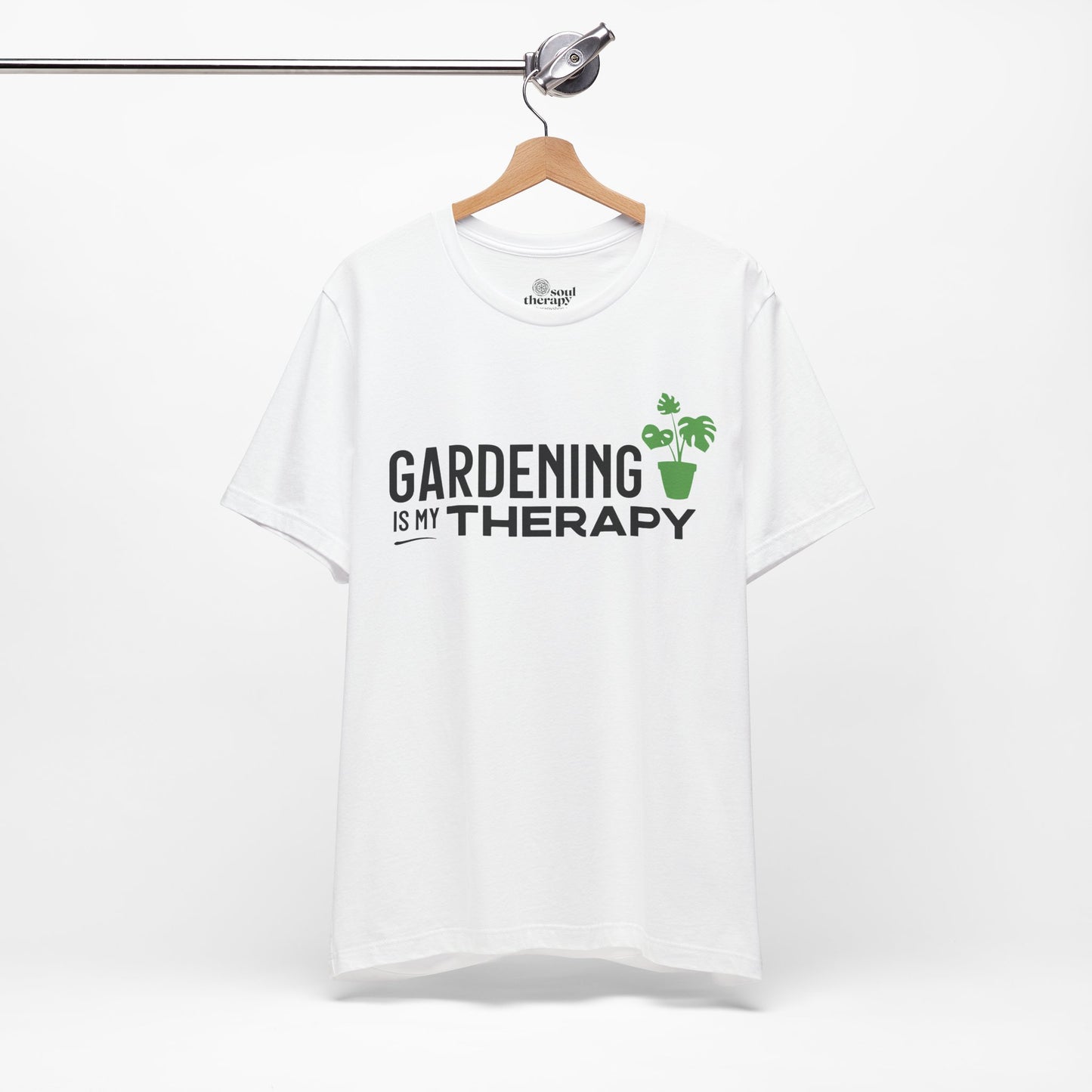 Gardening is My Therapy Tee (light)