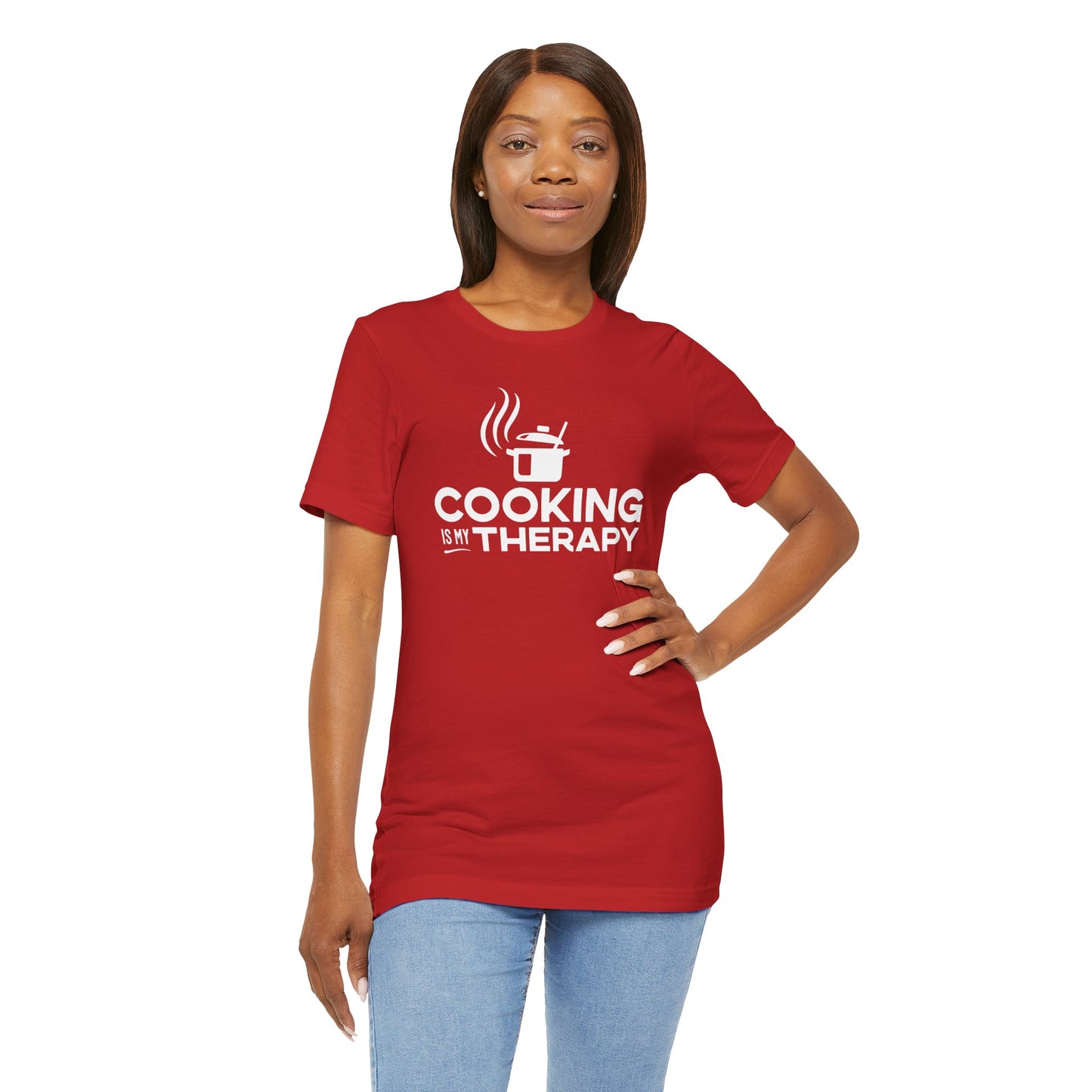 Cooking is My Therapy Tee