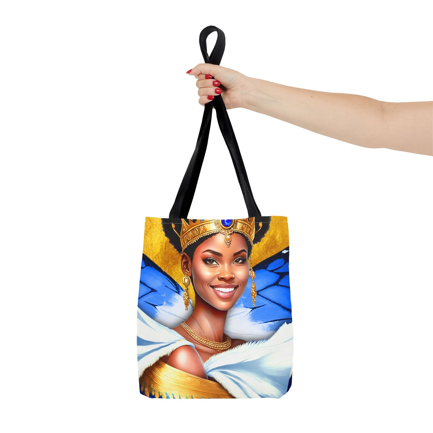 Black Butterfly Queen Zeta-Inspired Tote Bag