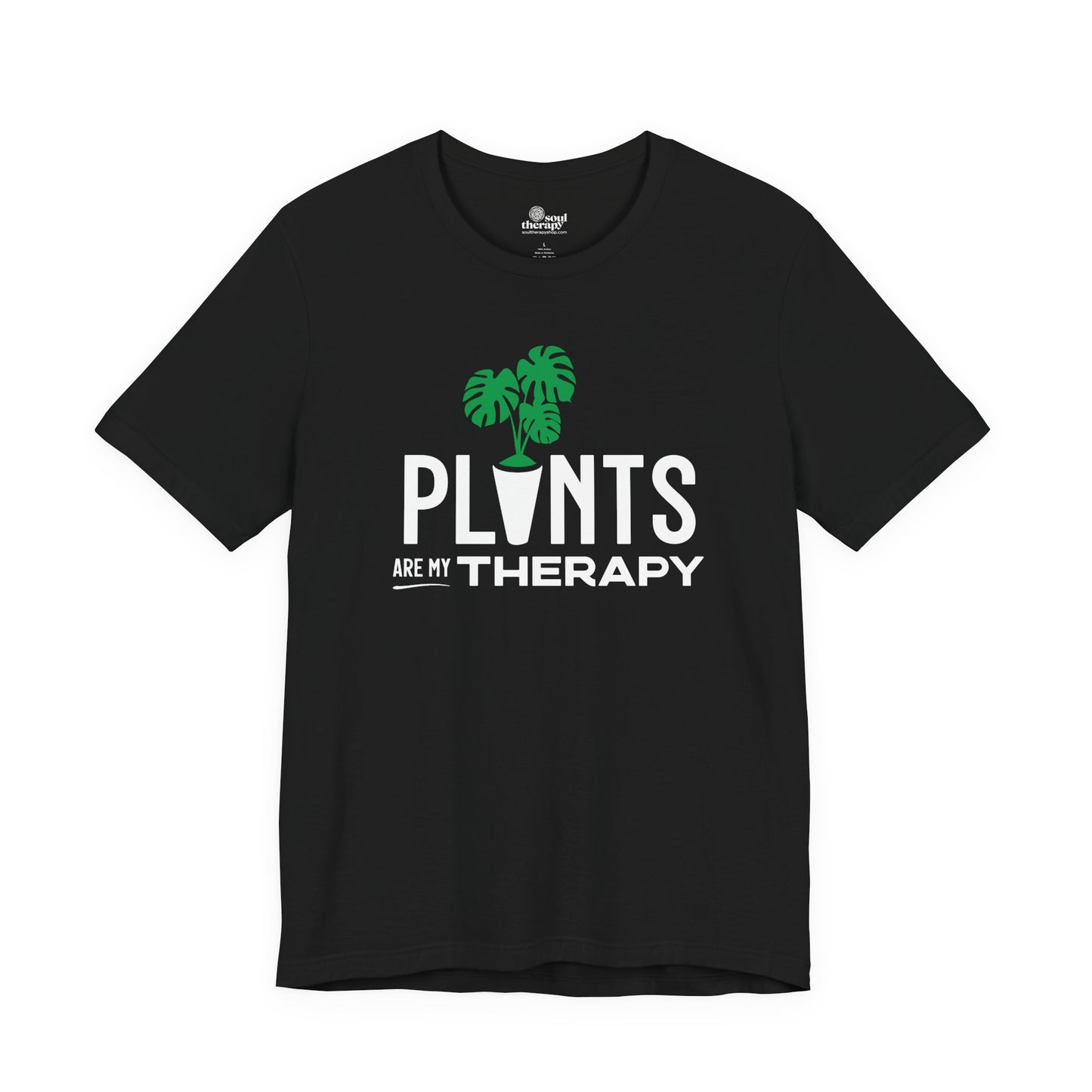 Plants Are My Therapy Tee (dark)