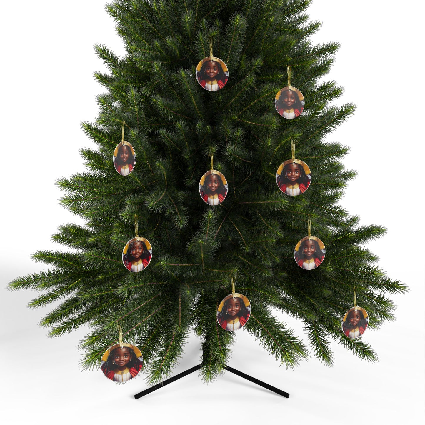 Delta-inspired Butterfly Princess Ornament