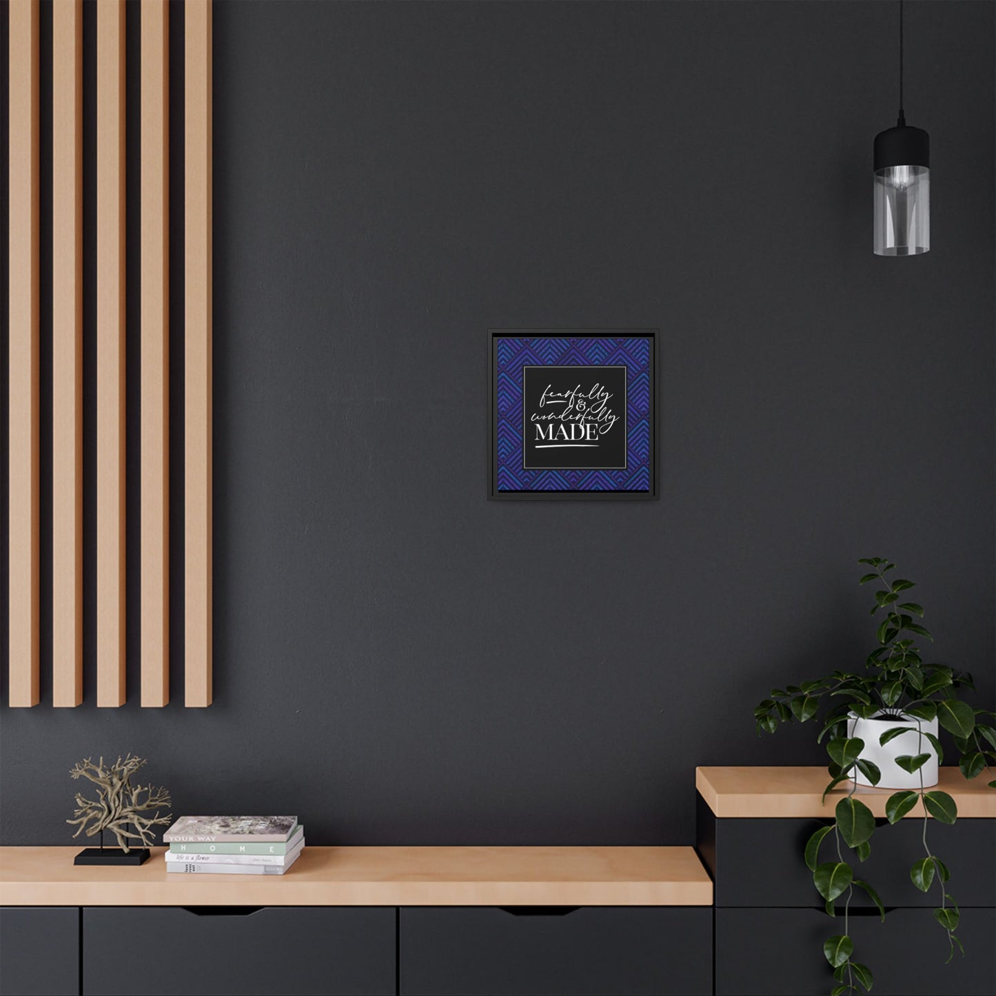 Fearfully Made Framed Canvas Art