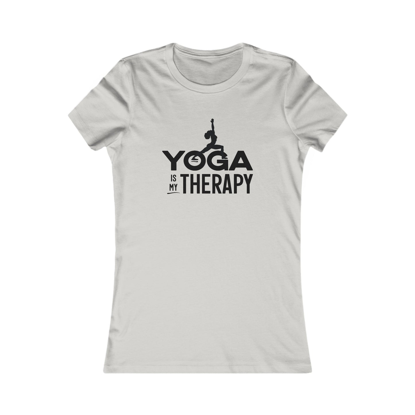 Yoga is my Therapy Slim Fit Tee
