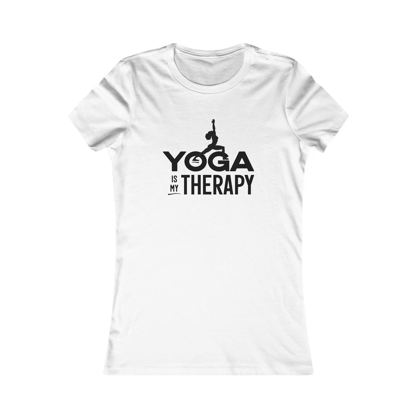 Yoga is my Therapy Slim Fit Tee