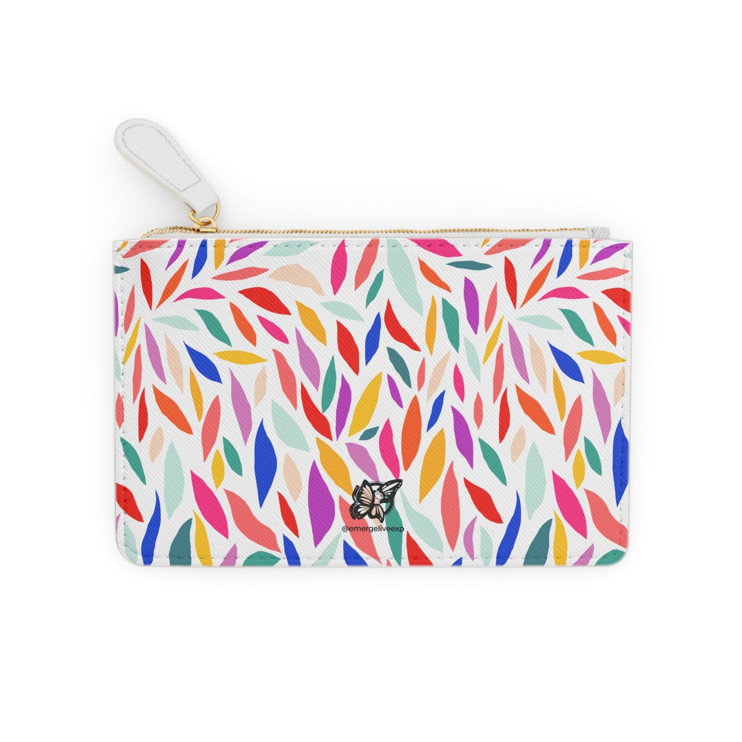 Live Boldly Viva Mini Clutch (vegan leather)