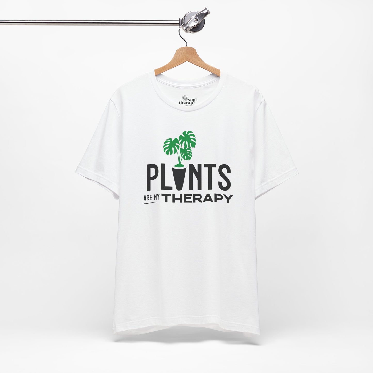 Plants Are My Therapy Tee (light)