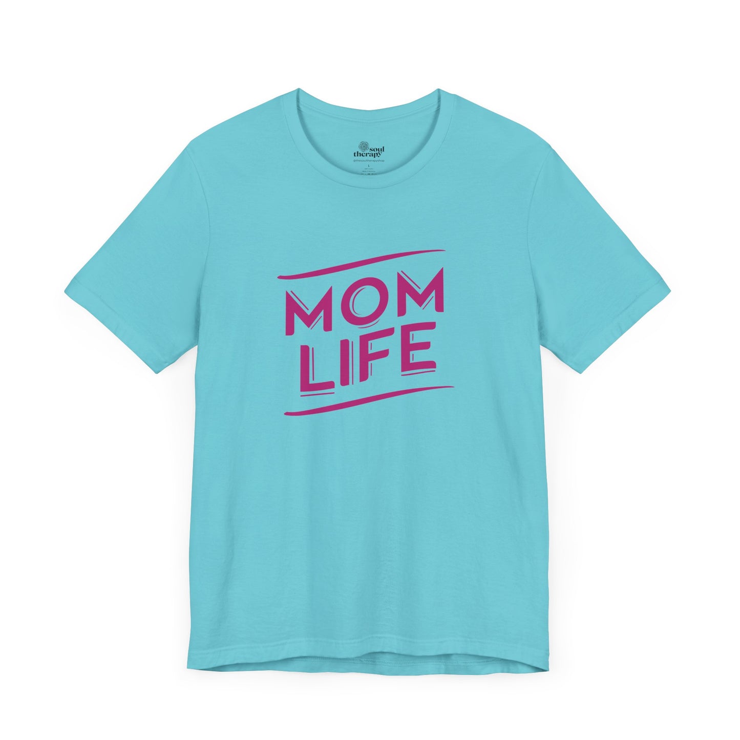 Mom Life Text Only Tee