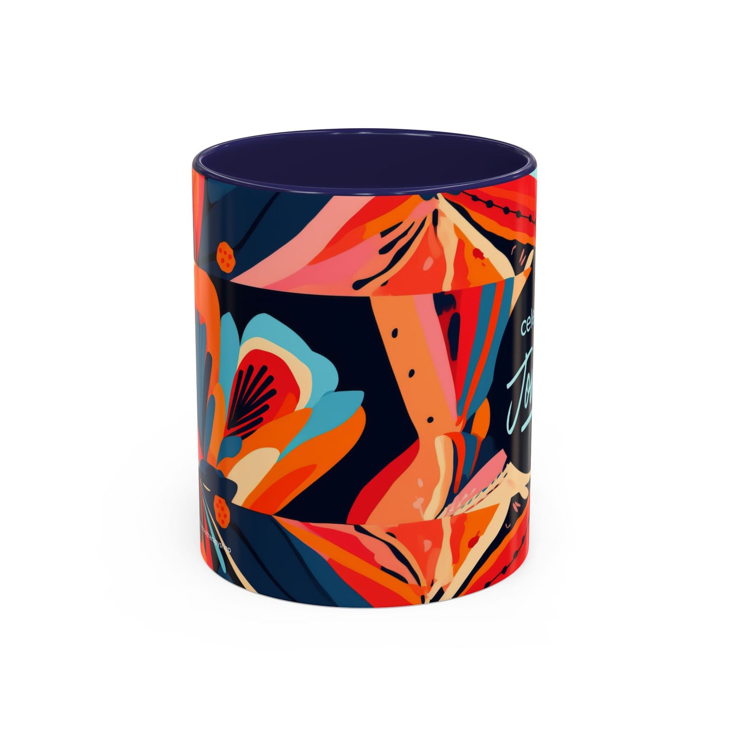 Celebrate the Journey Sanora Accent Mug