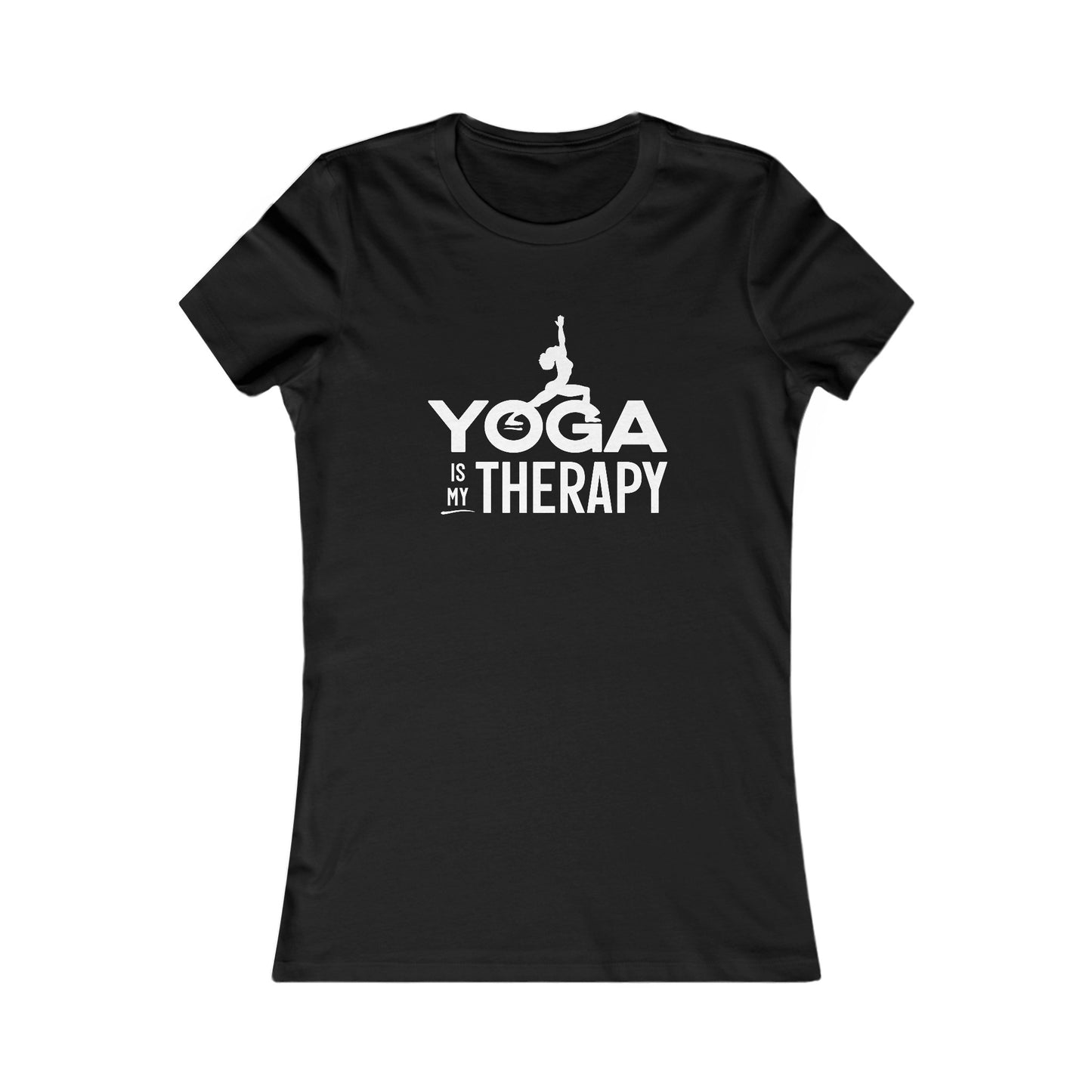 Yoga is my Therapy Slim Fit Tee