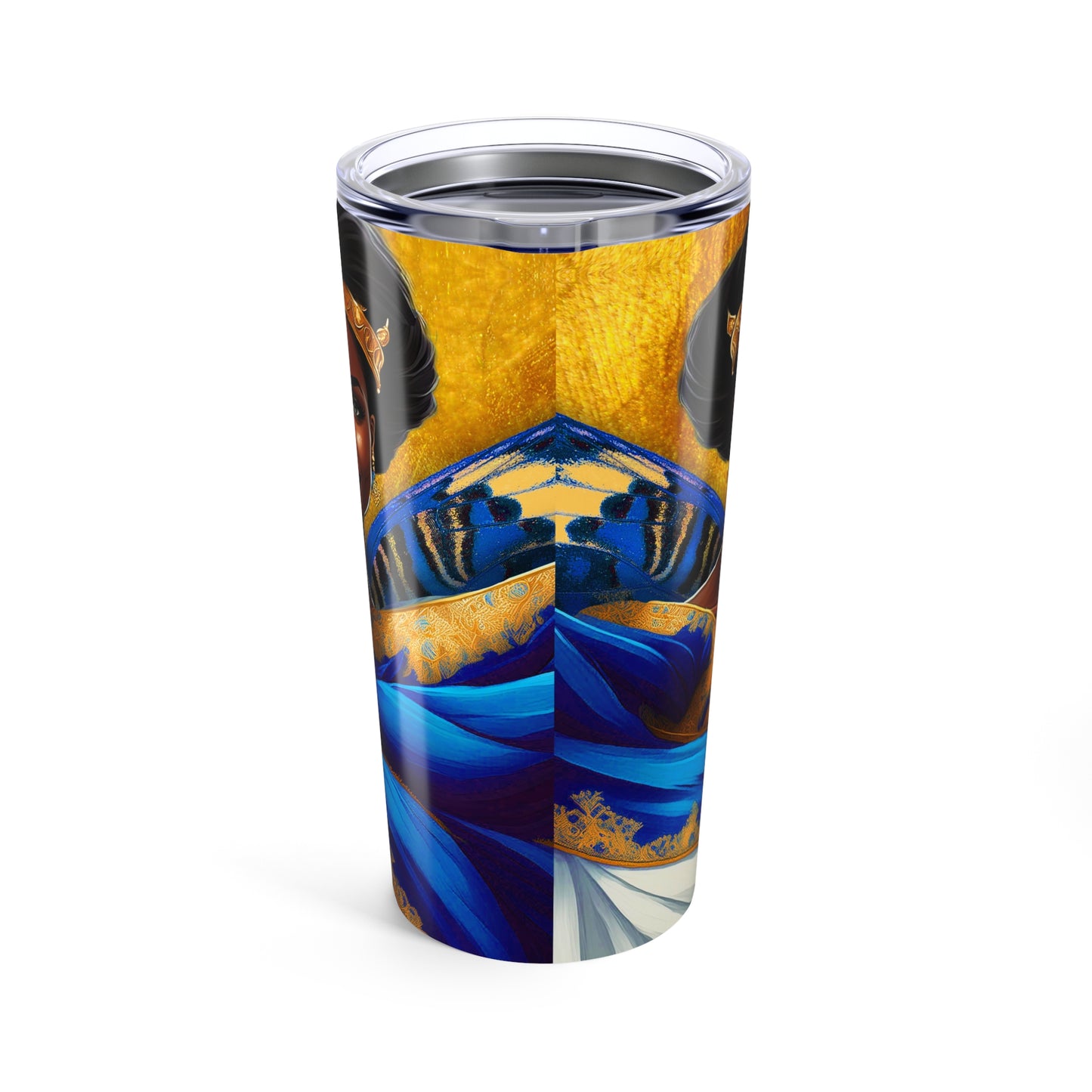 SG Rho-Inspired Black Butterfly Queen 20oz Tumbler