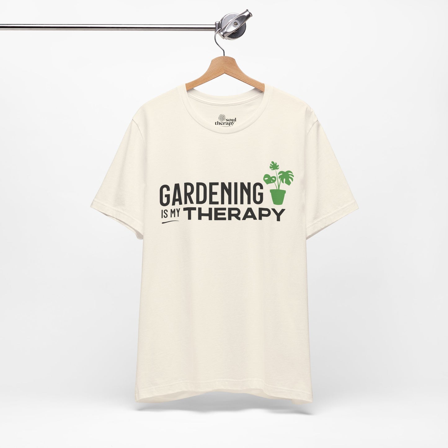 Gardening is My Therapy Tee (light)