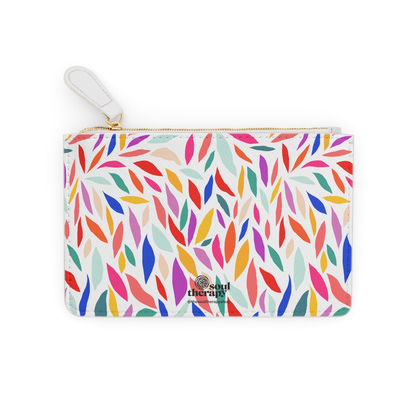 Live Boldly Viva Mini Clutch (vegan leather)