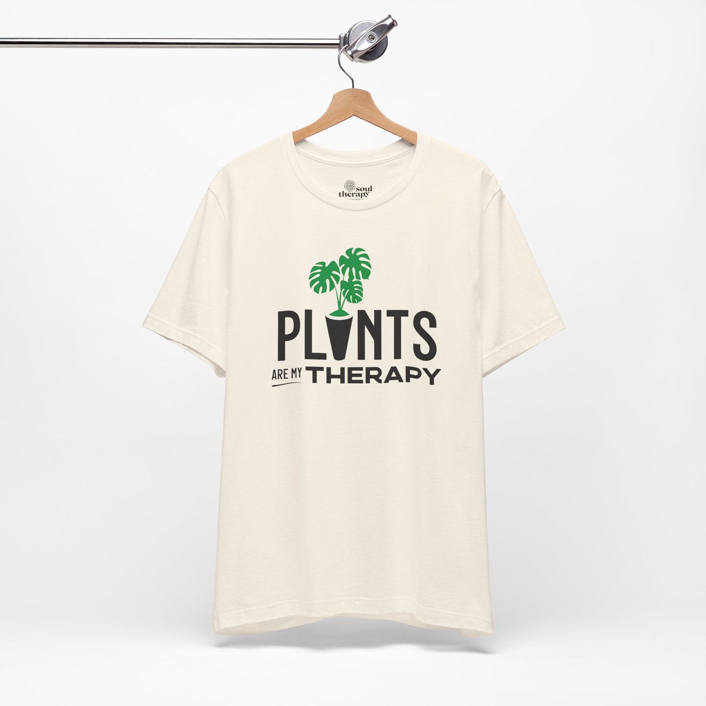 Plants Are My Therapy Tee (light)