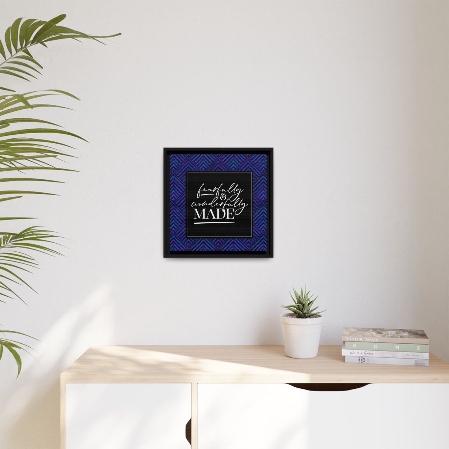 Fearfully Made Framed Canvas Art