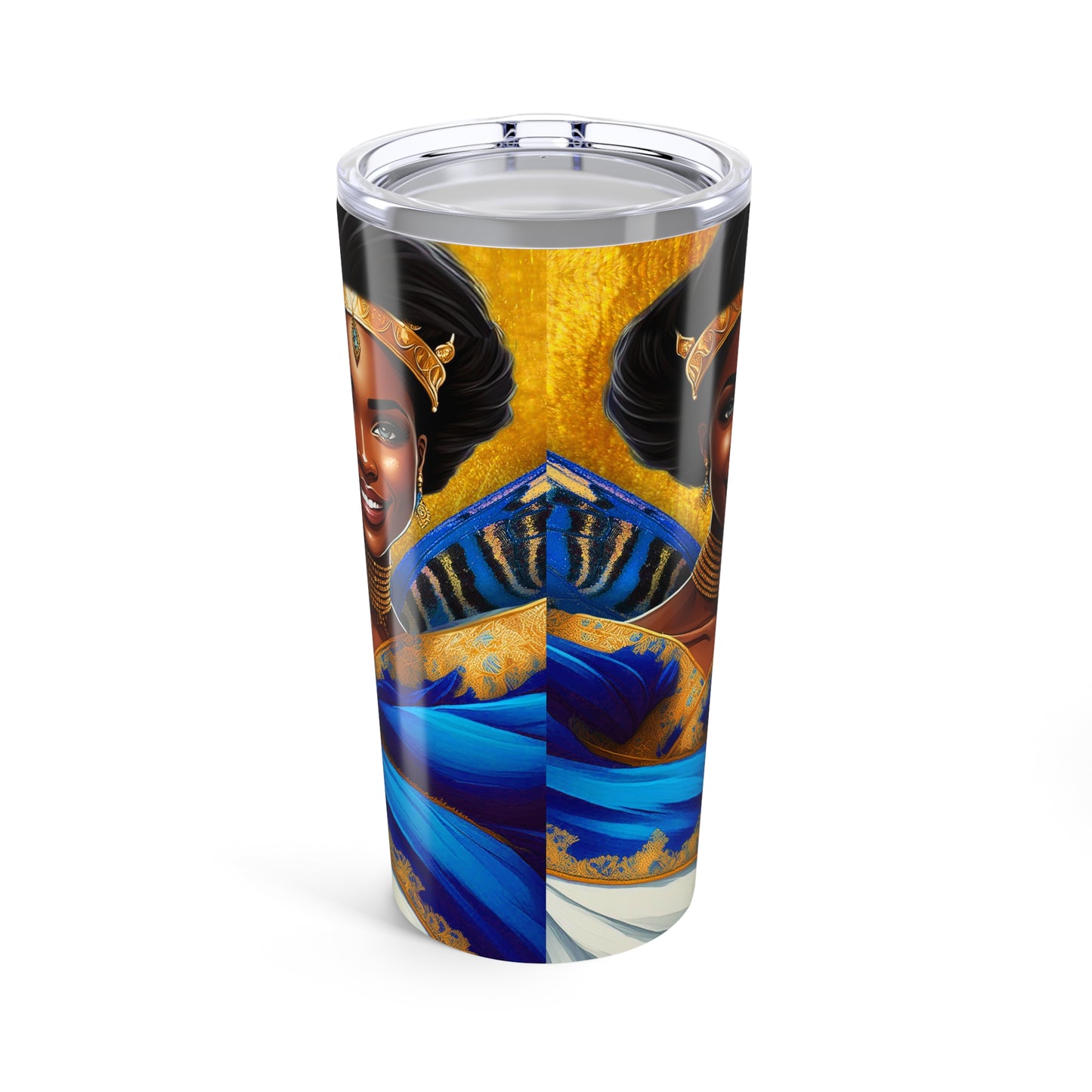 SG Rho-Inspired Black Butterfly Queen 20oz Tumbler