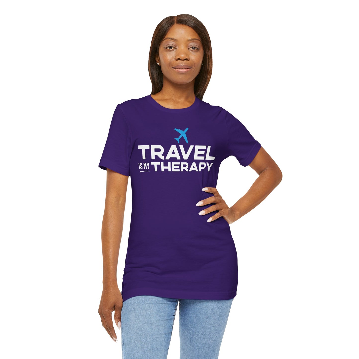Travel is My Therapy Tee