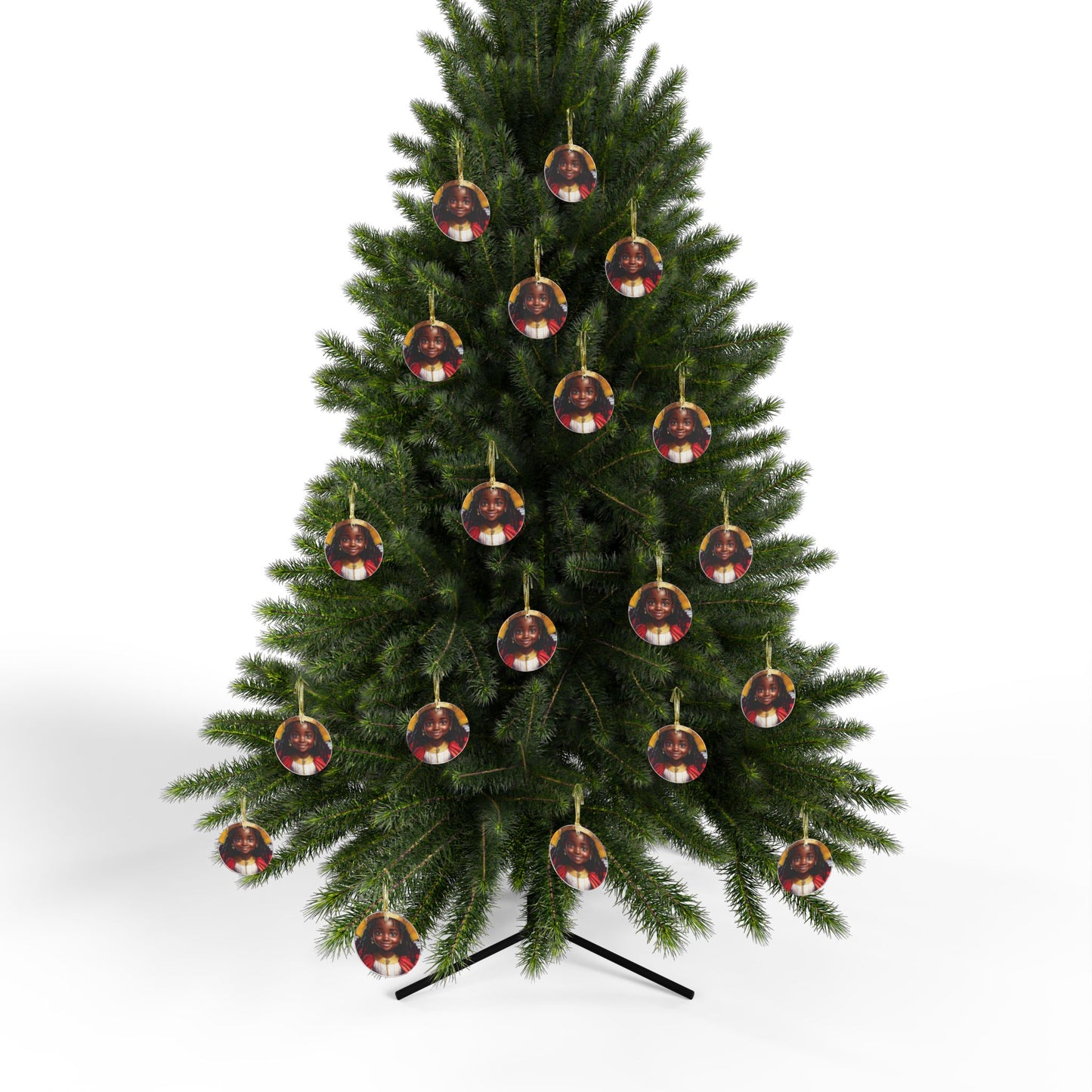 Delta-inspired Butterfly Princess Ornament