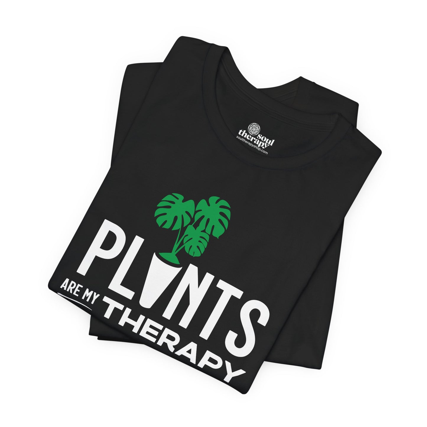 Plants Are My Therapy Tee (dark)