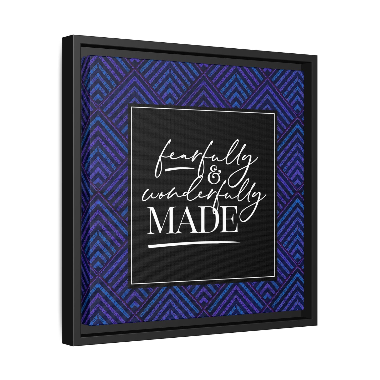 Fearfully Made Framed Canvas Art