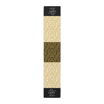 Ashanti "Let Your Light Shine" Tablerunner (black)