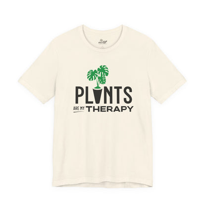 Plants Are My Therapy Tee (light)