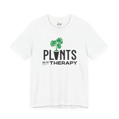 Plants Are My Therapy Tee (light)