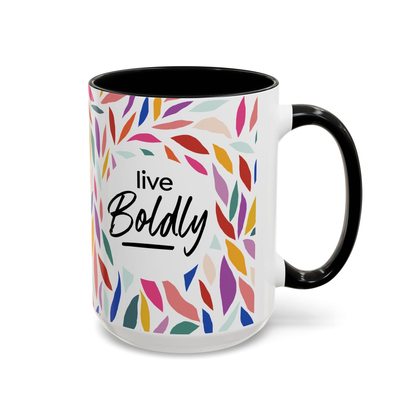 Accent Coffee Mug - Live Boldly Viva Design