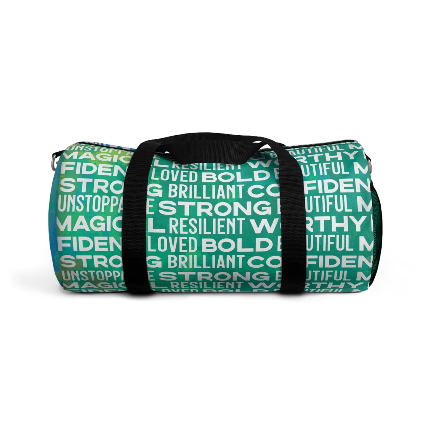 Bold Affirmations Duffel Bag (Caribbean Waters)