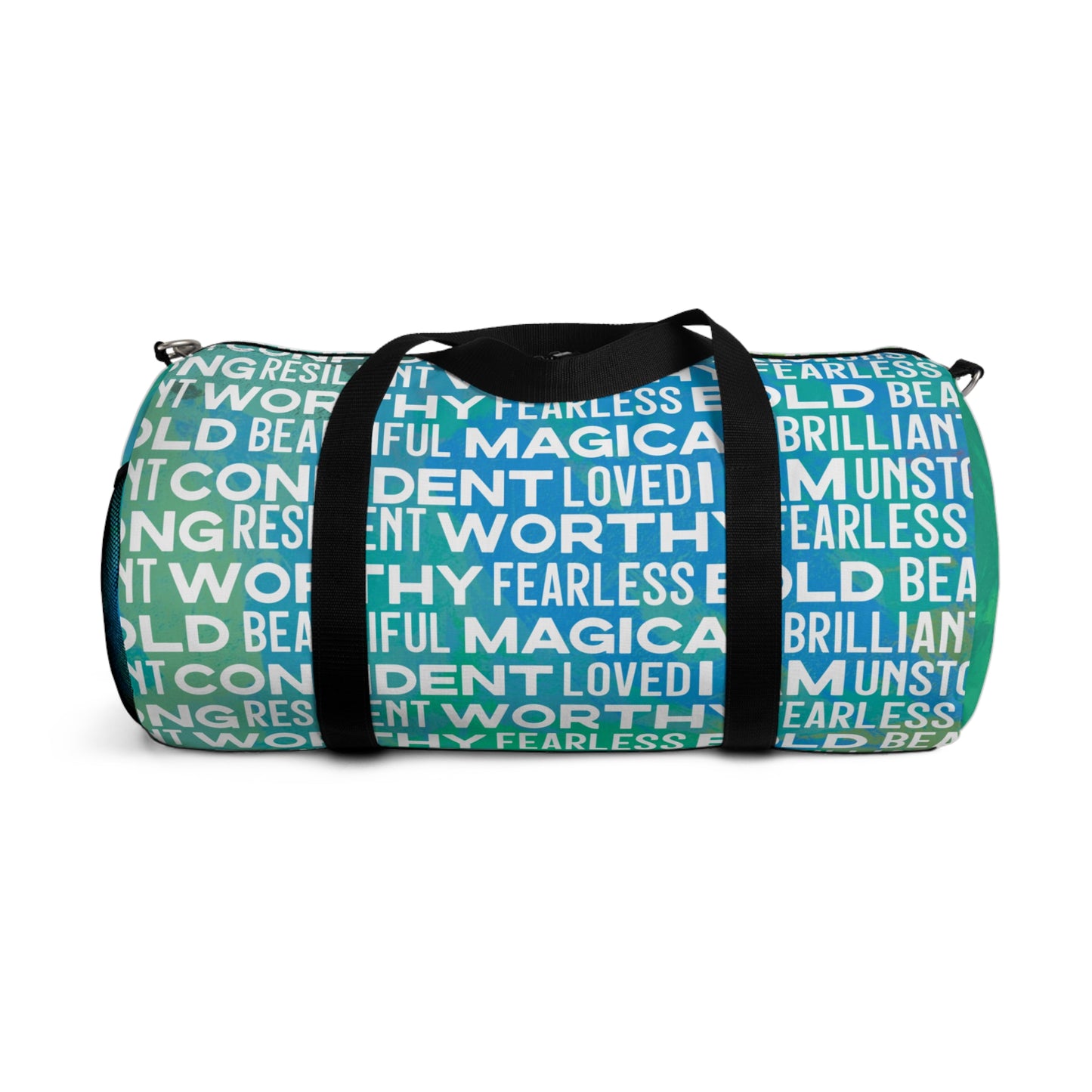 Bold Affirmations Duffel Bag (Caribbean Waters)