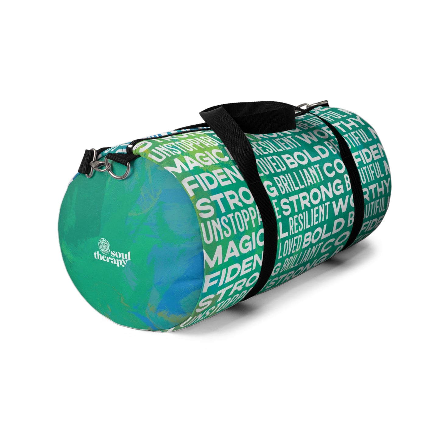 Bold Affirmations Duffel Bag (Caribbean Waters)