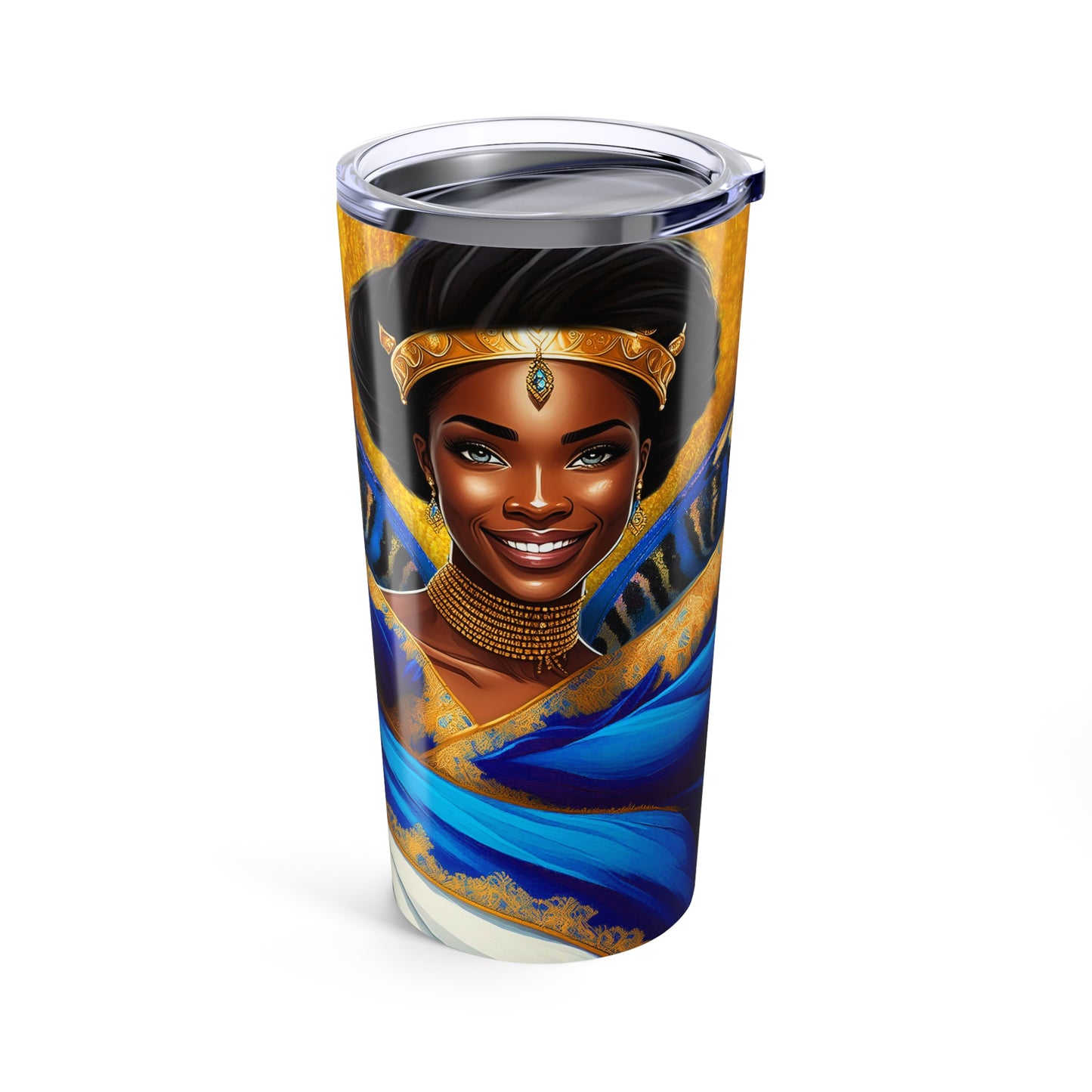 SG Rho-Inspired Black Butterfly Queen 20oz Tumbler