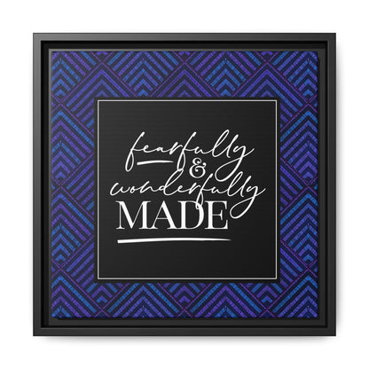 Fearfully Made Framed Canvas Art