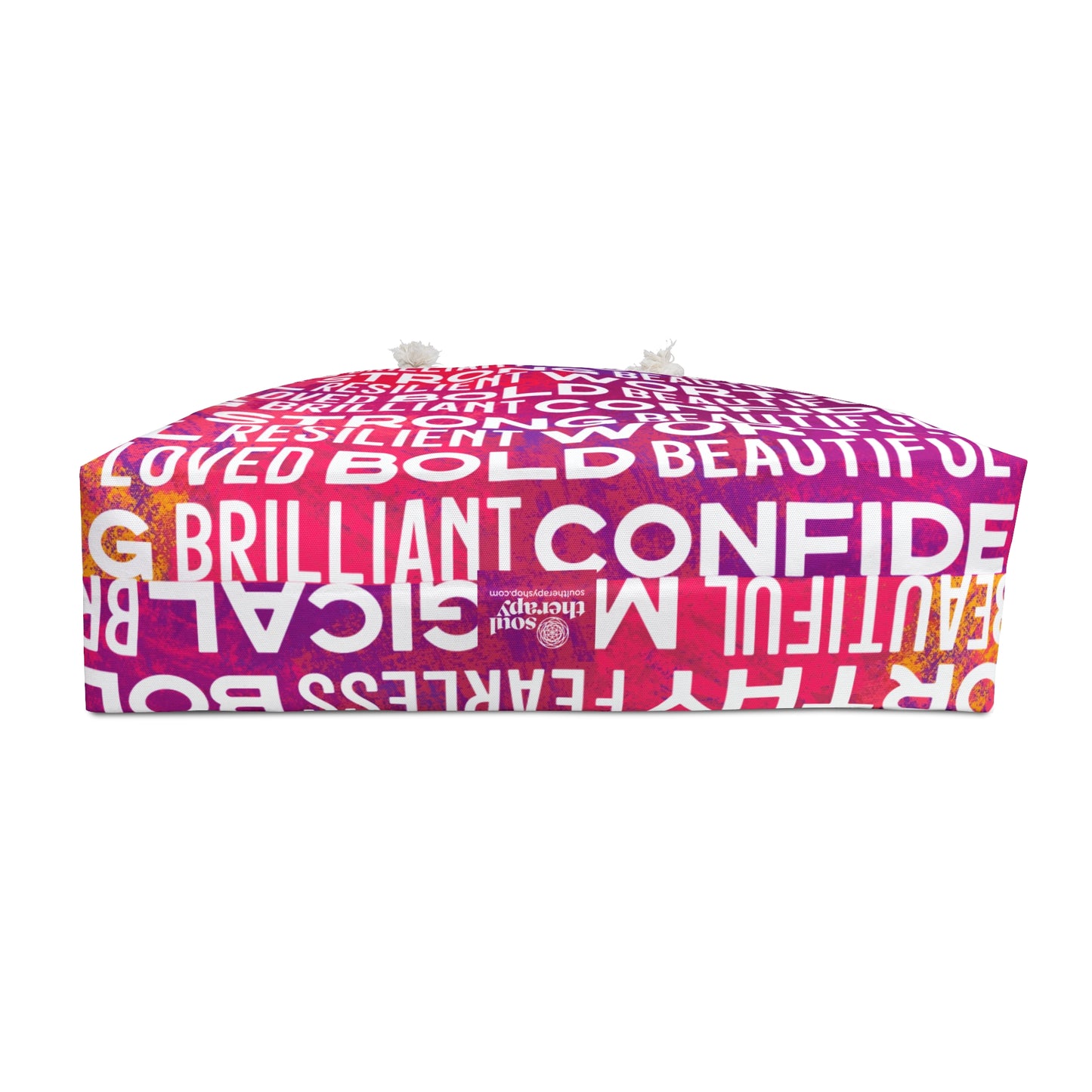 Bold Affirmations Weekender Bag (Berry)