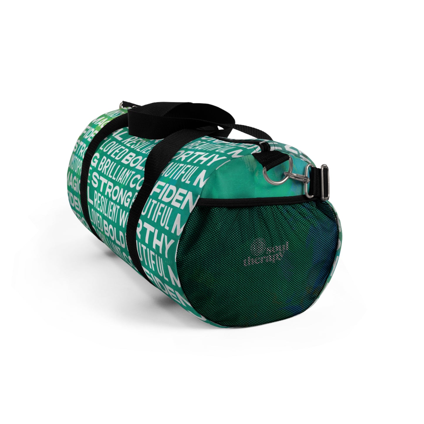 Bold Affirmations Duffel Bag (Caribbean Waters)