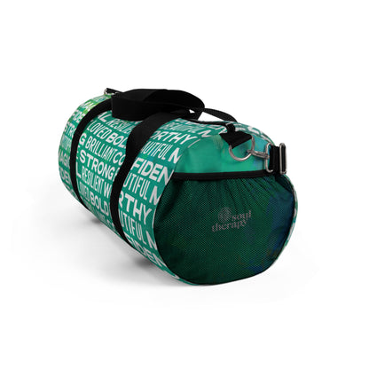 Bold Affirmations Duffel Bag (Caribbean Waters)