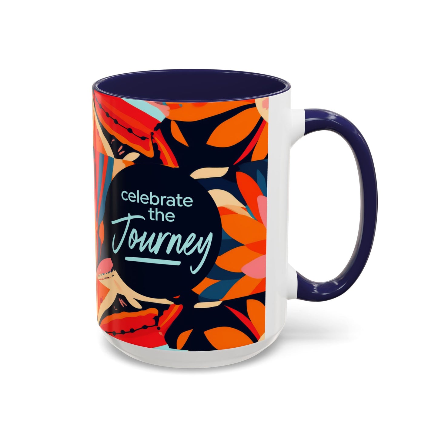 Celebrate the Journey Sanora Accent Mug