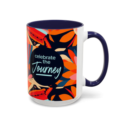 Celebrate the Journey Sanora Accent Mug