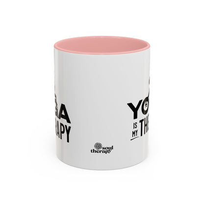 Yoga is My Therapy Mug