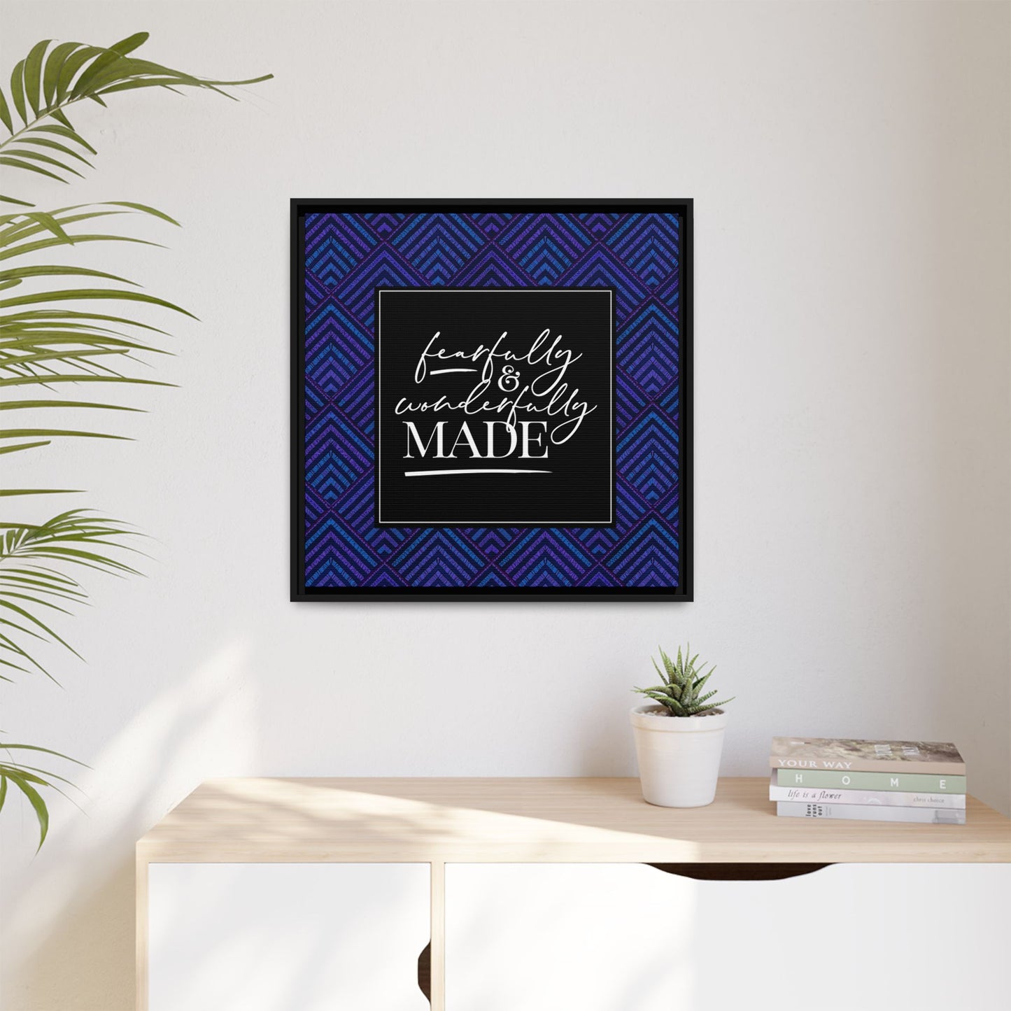 Fearfully Made Framed Canvas Art