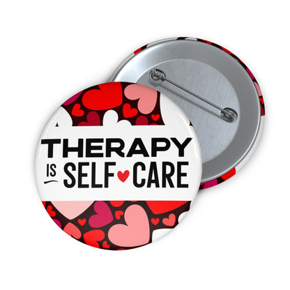 Therapy is Self ❤️ Care Custom Button