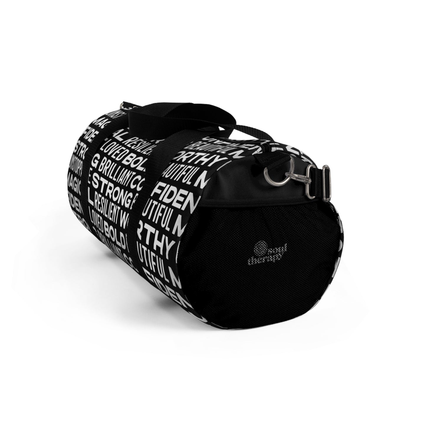 Bold Affirmations Duffel Bag (black)