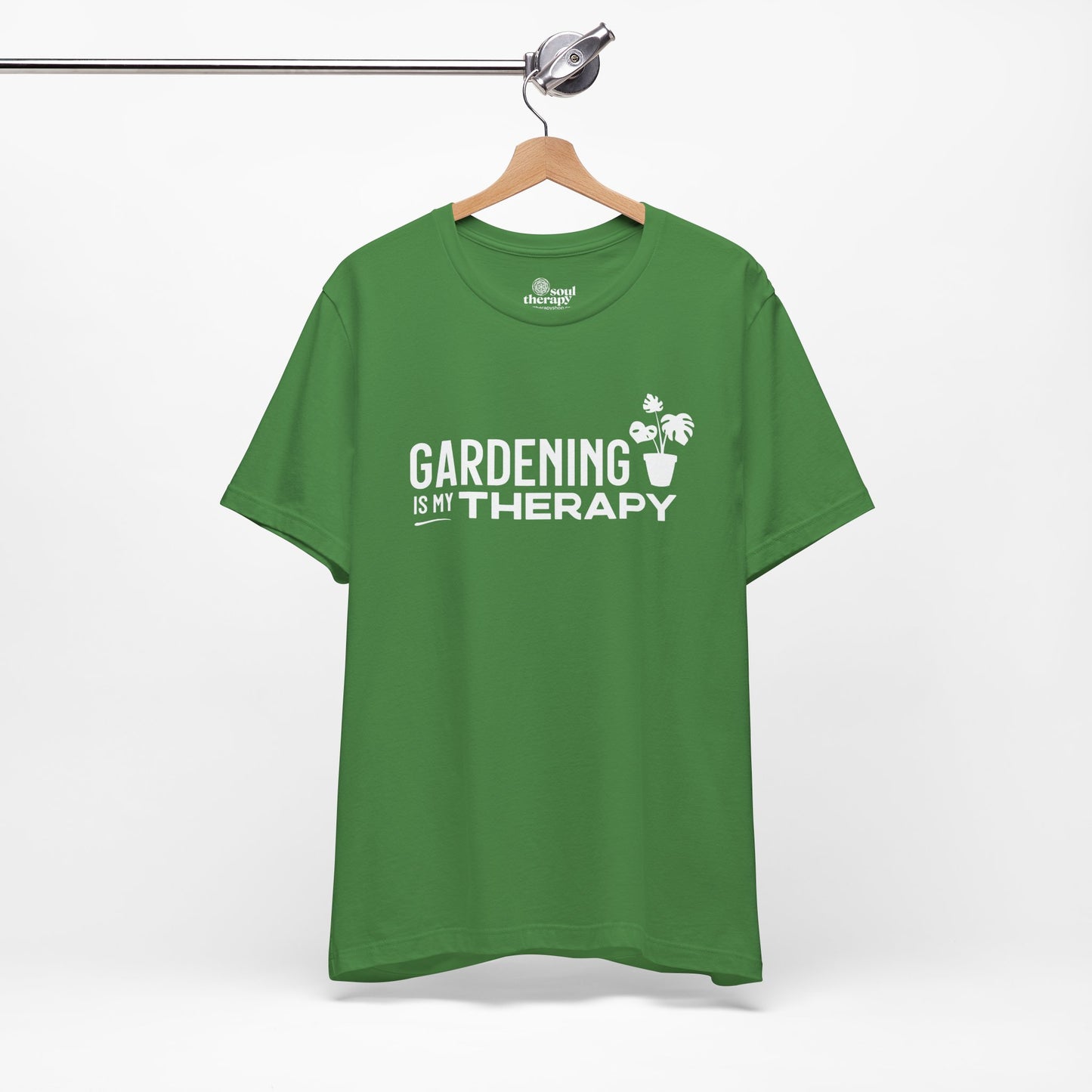 Gardening is My Therapy Tee (dark)