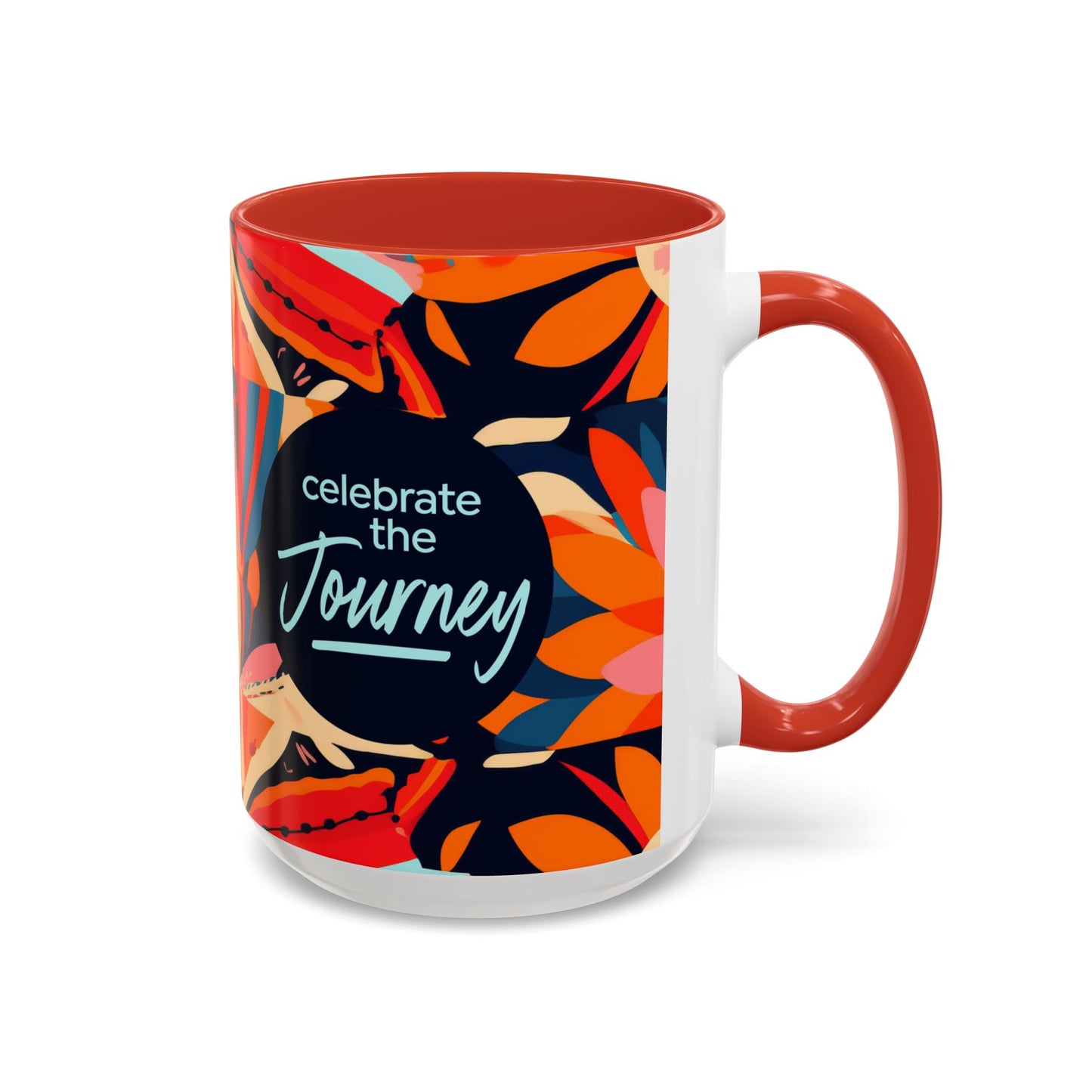 Celebrate the Journey Sanora Accent Mug