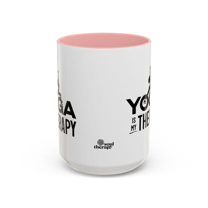 Yoga is My Therapy Mug